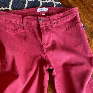 Lila Ryan Red Skinny Jeans